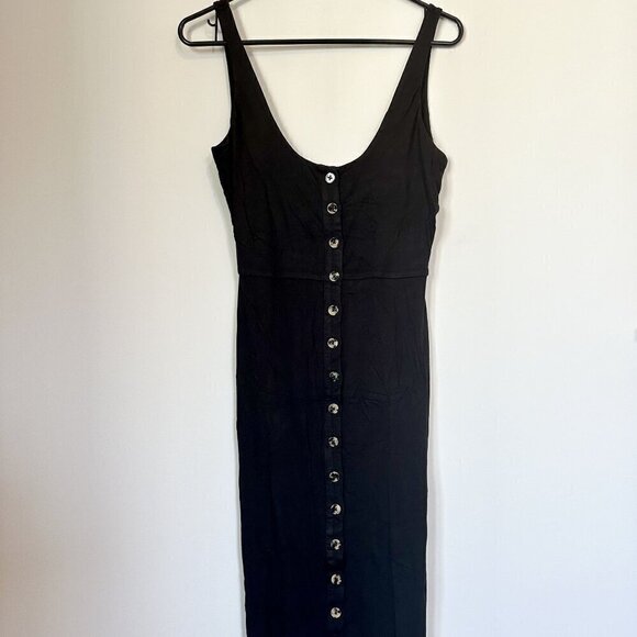 NWT Good American Bra Cup Midi Dress - Size: 1 (Small) - Picture 5 of 10